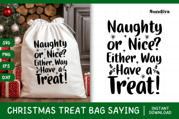 Christmas Treat Bag Quote SVG 12 Review for Real Projects