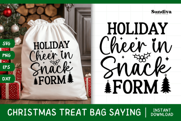 Christmas Treat Bag Quote SVG 20 Review for Real Embroidery Projects