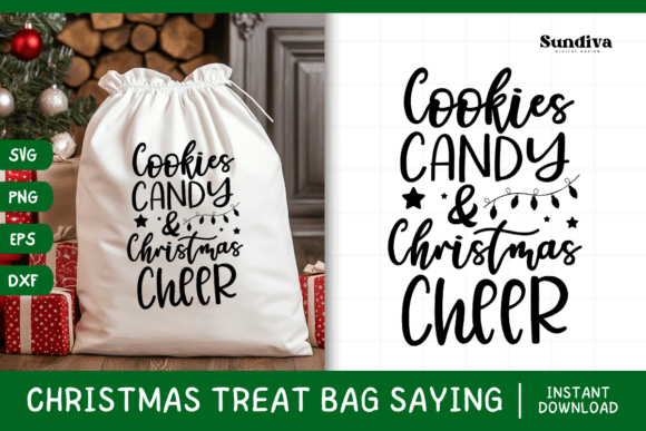 Christmas Treat Bag Quote SVG 23 Review for Real Embroidery Projects