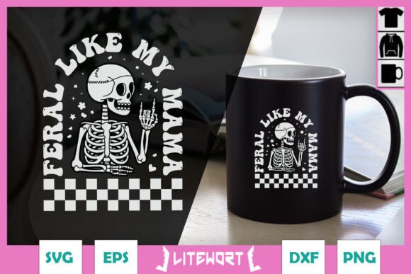Feral Like My Mama Funny Quote SVG Review for Real Projects