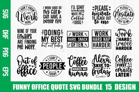 Funny Offices Quote SVG Bundle Review: A Design for Laughs and Projects