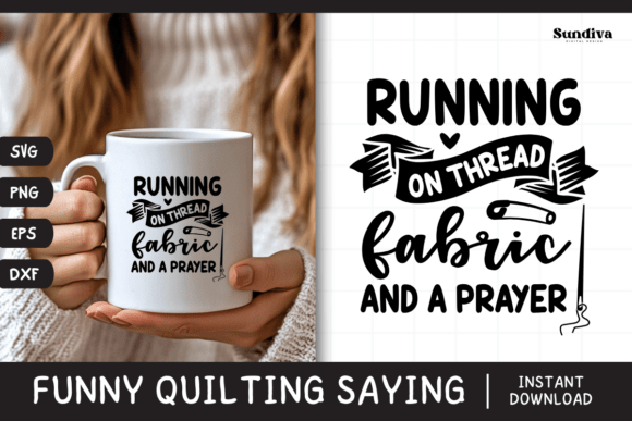 Funny Quilting Quote SVG 13: A Playful Embroidery Design for the Crafty Crowd
