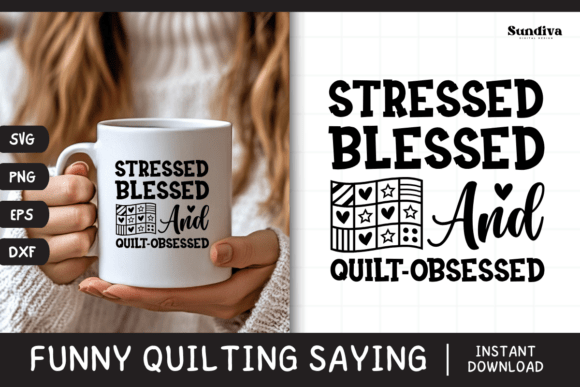 Funny Quilting Quote SVG 24 for Real Embroidery Projects