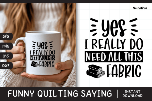 Funny Quilting Quote SVG 31: A Playful Design for Smiles and Stitching