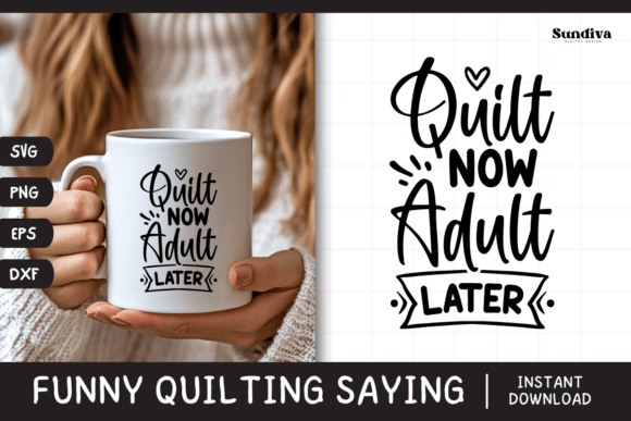 Funny Quilting Quote SVG 32: A Playful Design for Real Projects