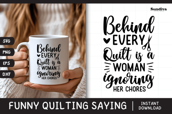 Funny Quilting Quote SVG 6: A Lighthearted Embroidery Design for Real Projects
