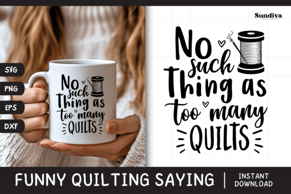 Funny Quilting Quote SVG 7: A Humorous Embroidery Design for Real Projects
