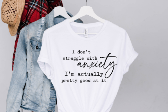 Funny, Sarcastic Anxiety Quote SVG PNG: A Designer’s Practical Take