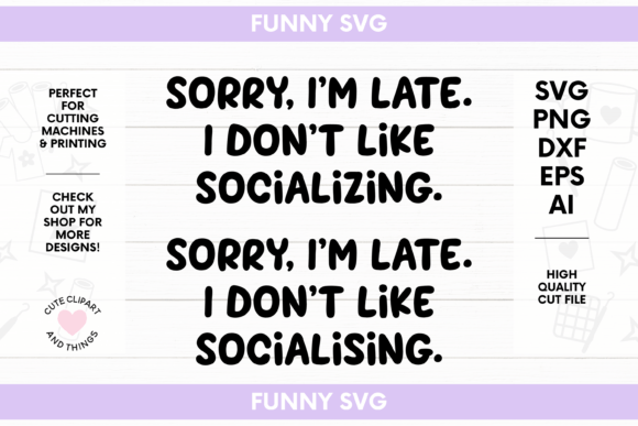 Funny Socializing Quote SVG Review for Real Embroidery Projects