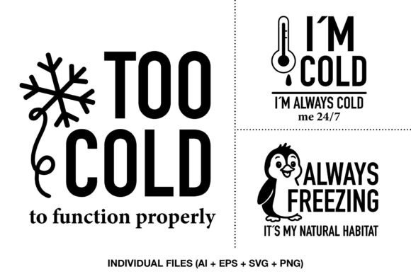 Funny Winter Quote SVG Bundle Review for Real Projects