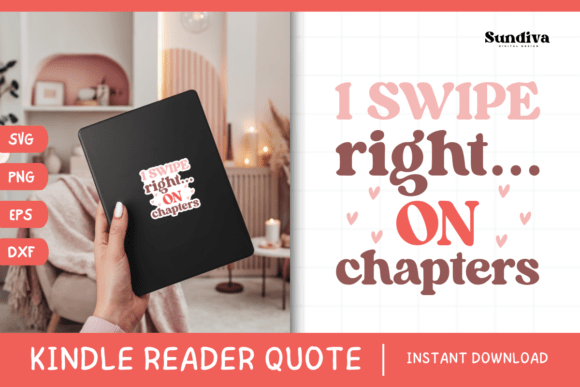 Kindle Lover - Reading Quote SVG 20 Review for Real Projects