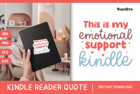 Kindle Lover - Reading Quote SVG 3 Review for Real Projects