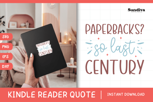 Kindle Lover - Reading Quote SVG 8 Review for Real Projects