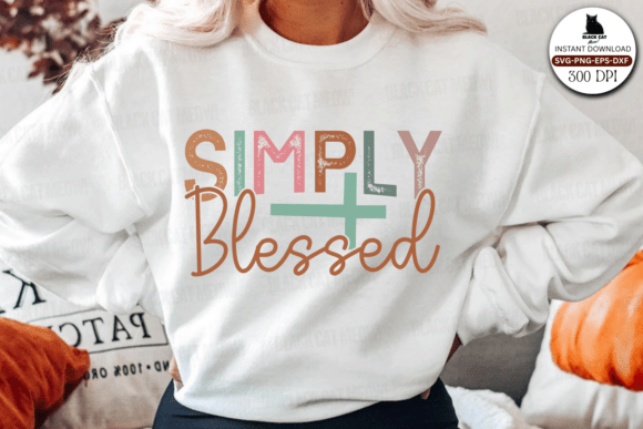 Simply Blessed SVG: A Faith-Filled Design for Real Embroidery Projects