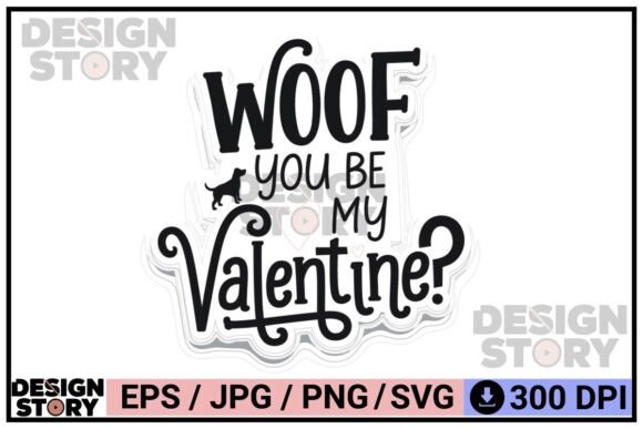 Woof Valentine Dog Love Pet Quote SVG Review for Real Projects
